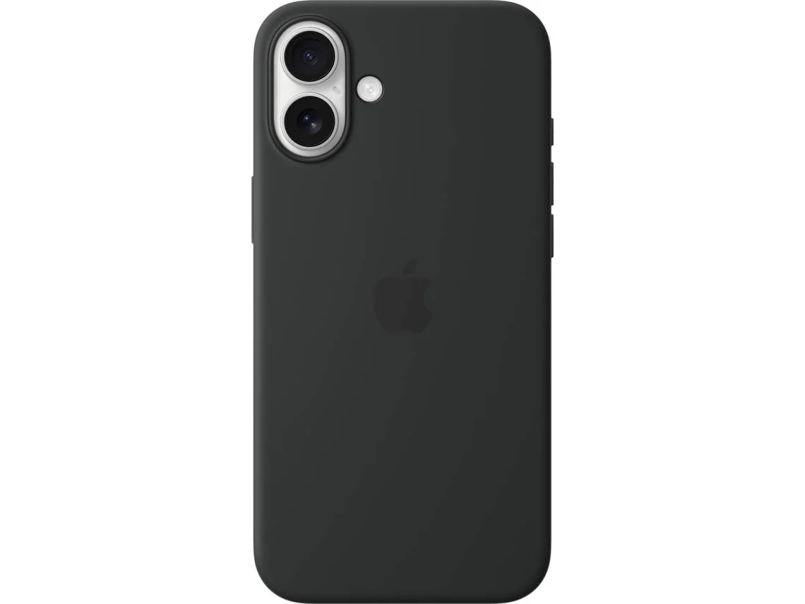 Funda APPLE Silicone Case con MagSafe para iPhone 16 Plus (Black)