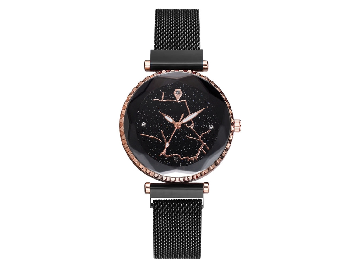 Reloj De Cuarzo Para Mujer Con Correa De Cuero Sencilla Y Bonito Estampado De Animales (verde Menta).