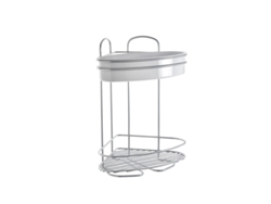 Rinconera METALTEX Baño 2 Niveles Serie Orbit Recubrimiento Exclusivo Chrometherm