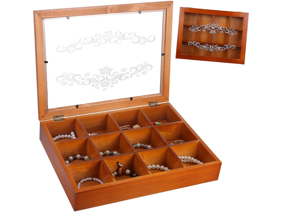Caja De Madera Para Guardar Joyas, Caja De Estilo Retro