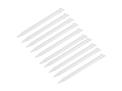Stylus (portátil, Compatible Con Pantalla Táctil) 10 Piezas Nuevas Stylus Para 3dsxl (blanco)