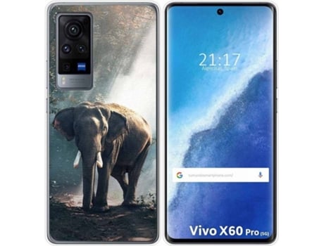 Carcasa Vivo X60 Pro 5G TUMUNDOSMARTPHONE Elefante Multicolor