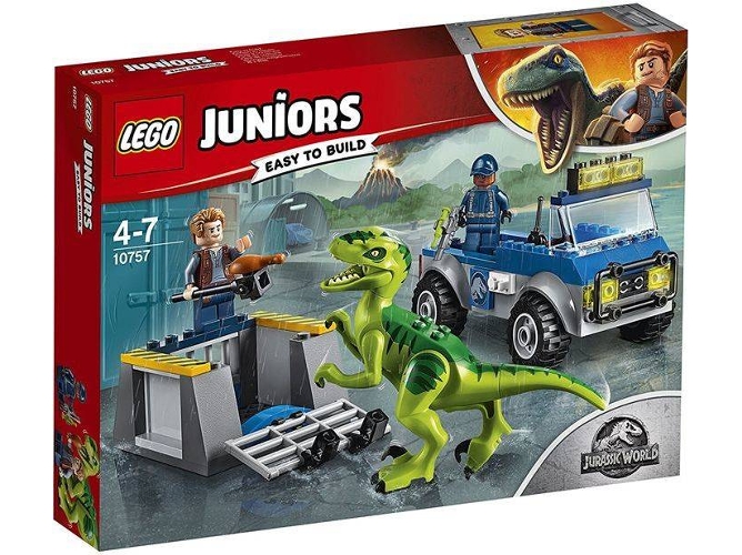 LEGO Juniors: Camión de rescate Raptor - 10757 (Edad Mínima: 4 - 85 Piezas)