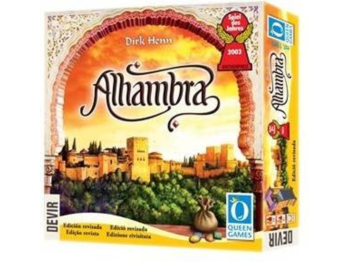 Juego de Mesa QUEEN GAMES Alhambra Edición Revista (Portugués)