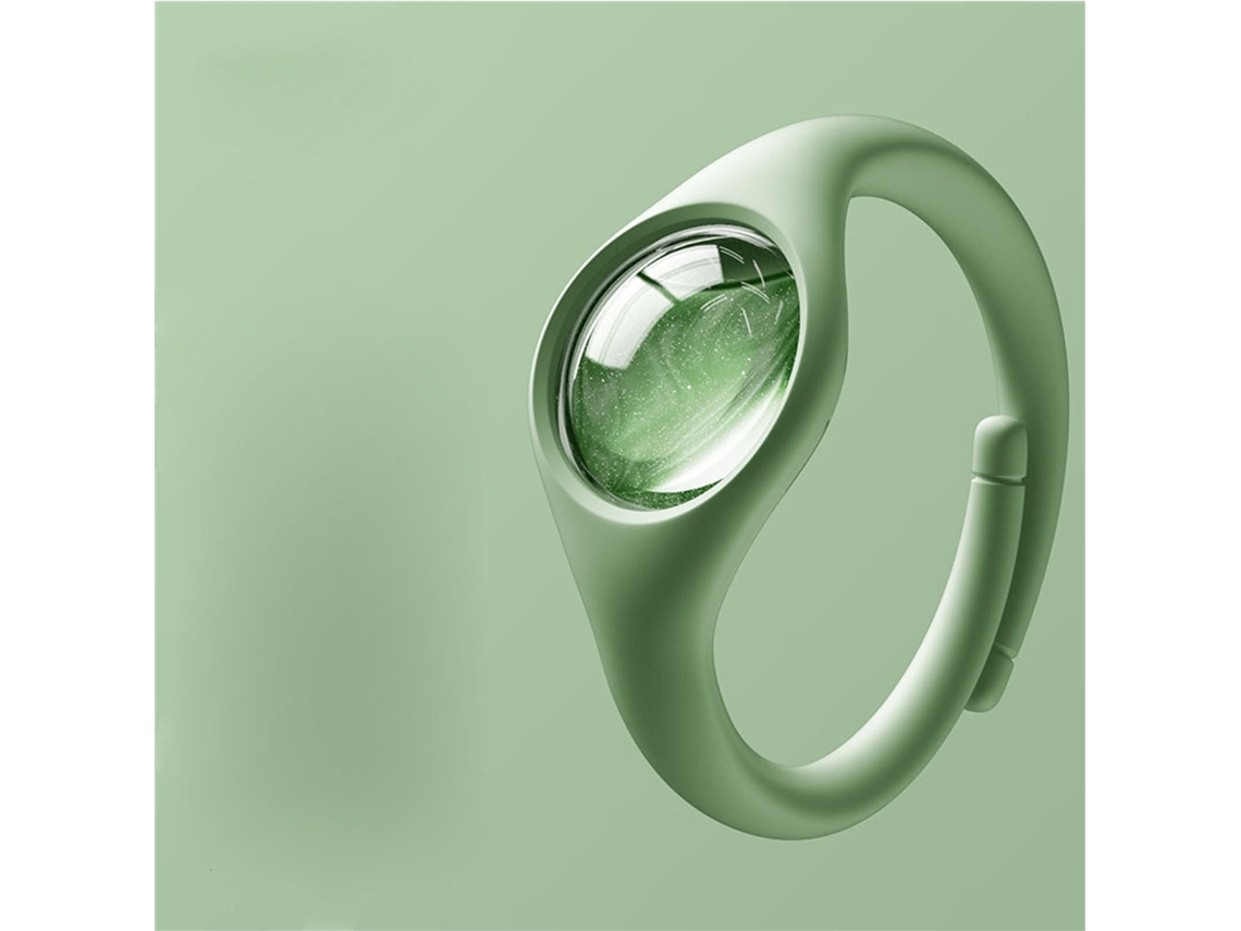 Pulsera Repelente De Mosquitos Con Aceite Esencial (verde)