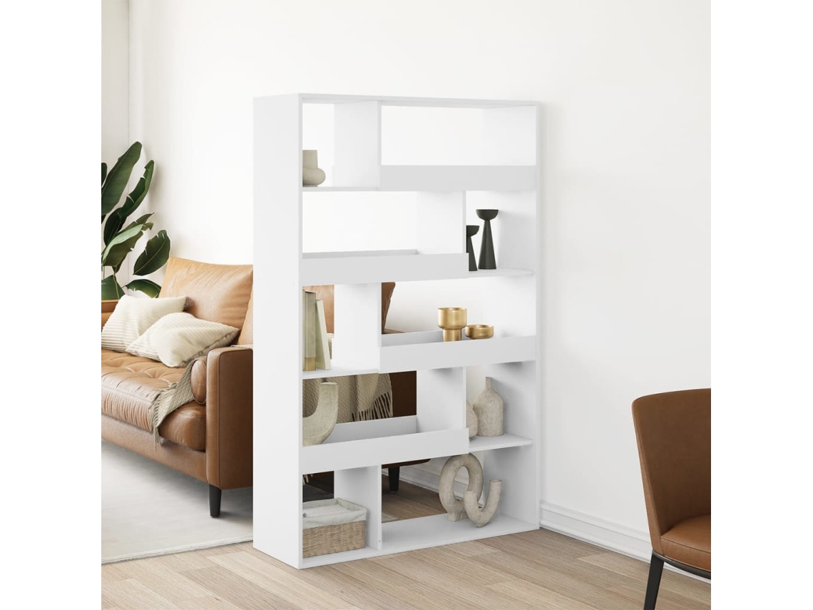 Biombo | 100x33x156,5 cm, madera blanca, Wsd133106, Lovely Home