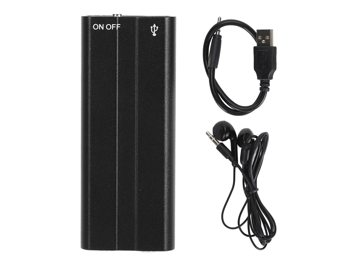 Grabadora De Voz Activada Por Voz Con Reducción De Ruido Inteligente Y Reproductor De Mp3 De 32 Gb