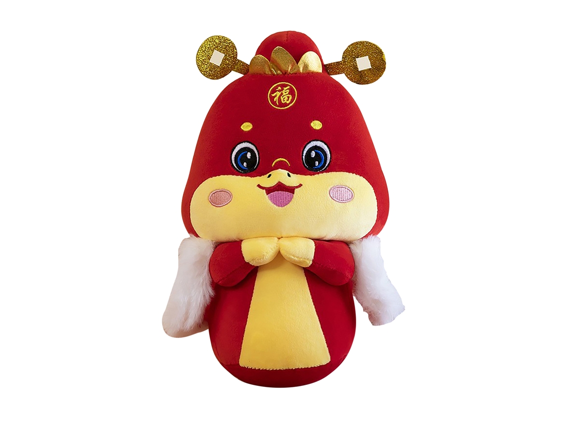 Capa de cobra de 30 cm y 0,3 kg, estilo exclusivo de Año Nuevo del sur de Asia.