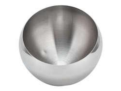 Bol De Acero Inoxidable 304 Para Sazonar Ollas Calientes, Ideal Para Restaurantes Tipo Buffet, Con Diseño Oblicuo.