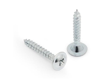 Tornillo pozidriv p/trasera 3-20 galvanizado diam.cab.7,8mm (caja 100)