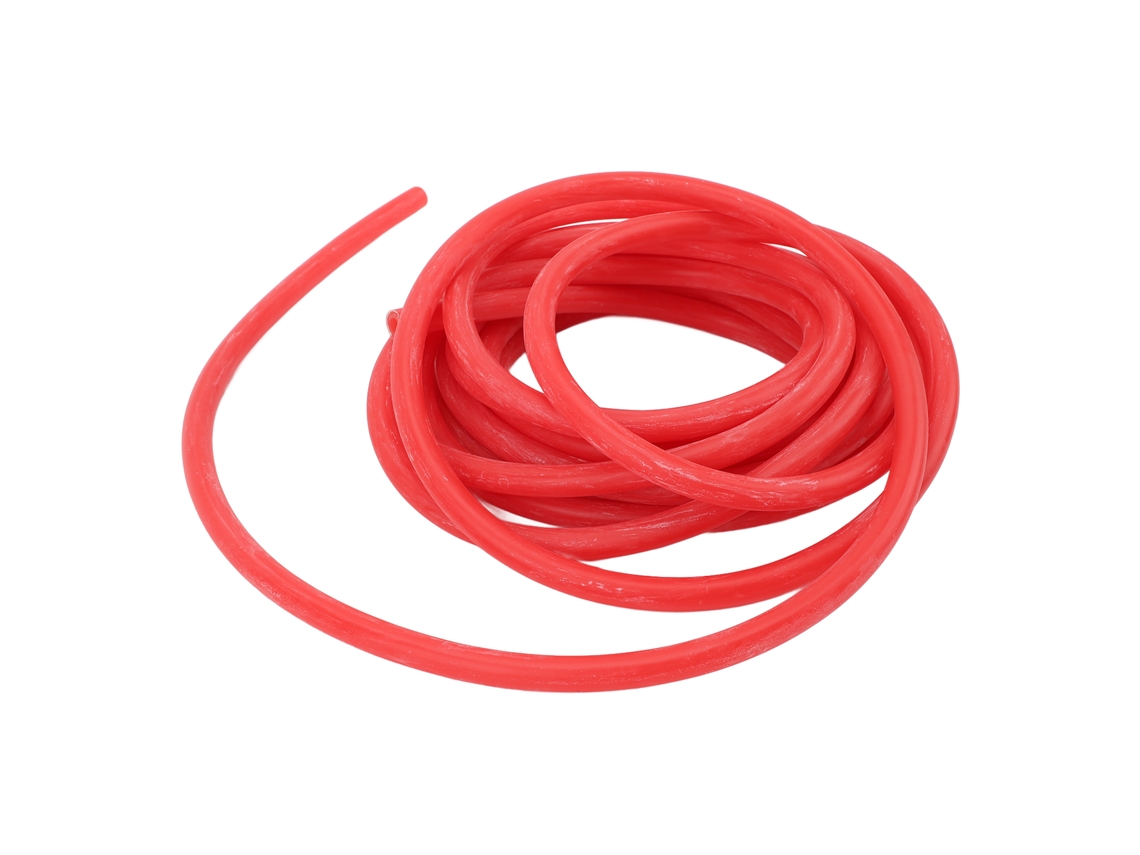 Junli-banda Reemplazo Tirador Tubo Elástico Latex 16.4ft Rojo