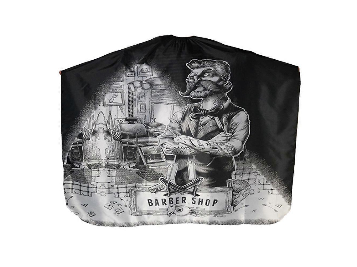 Capa profesional para corte de cabello con cepillo para el cuello, capa de barbero, accesorios para corte de cabello