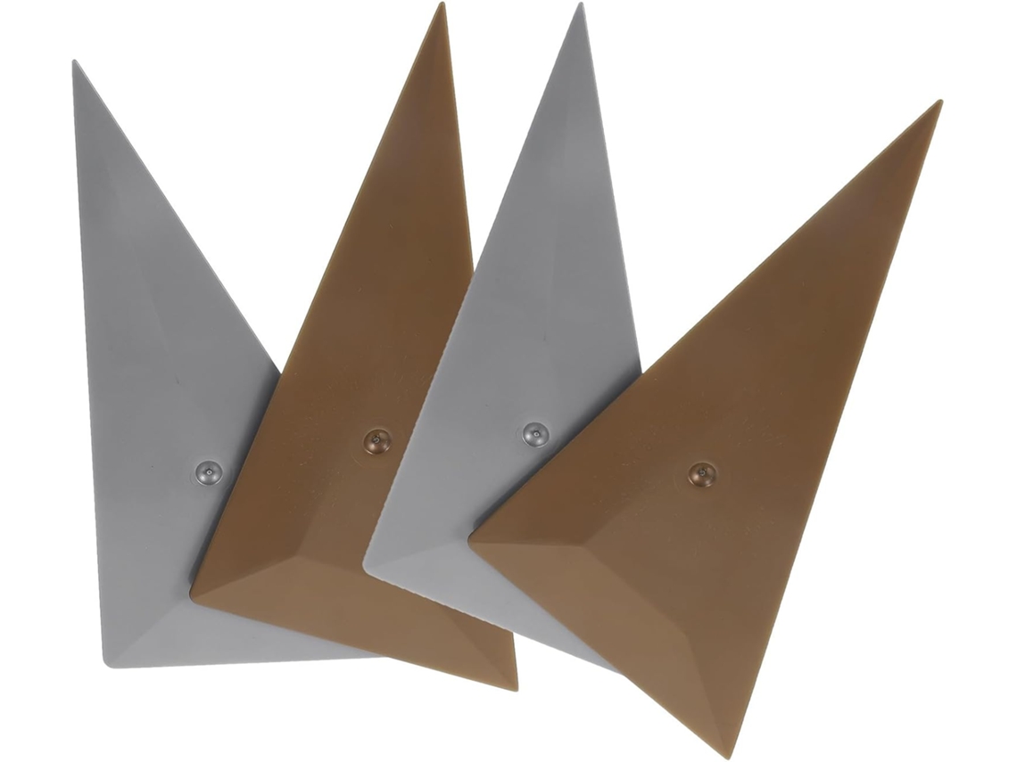 Conjunto De 4 Espátulas Para Aplicação De Película Adesiva Em Carros E Vidros Fumê.