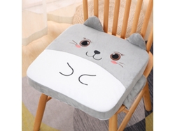 Silla de comedor Chrui con asiento elevador extraíble y antideslizante, 5 cm (gato)