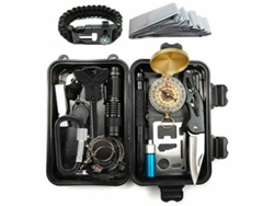 VPMKP-Kit de supervivencia al aire libre, herramienta de emergencia para acampar