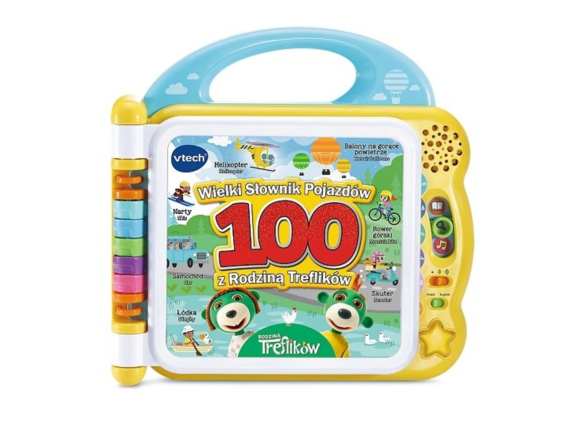 Diccionario de la familia de vehículos V Tech Treflik 61799 Vtech