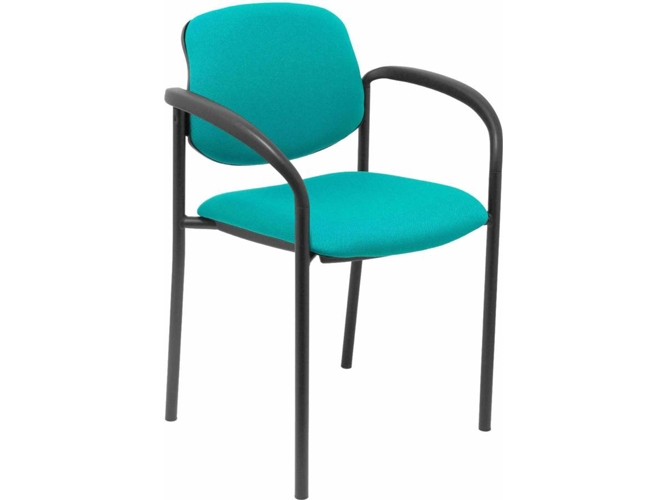 Silla de Confidente PIQUERAS Y CRESPO Villalgordo Verde Marino (Brazos)