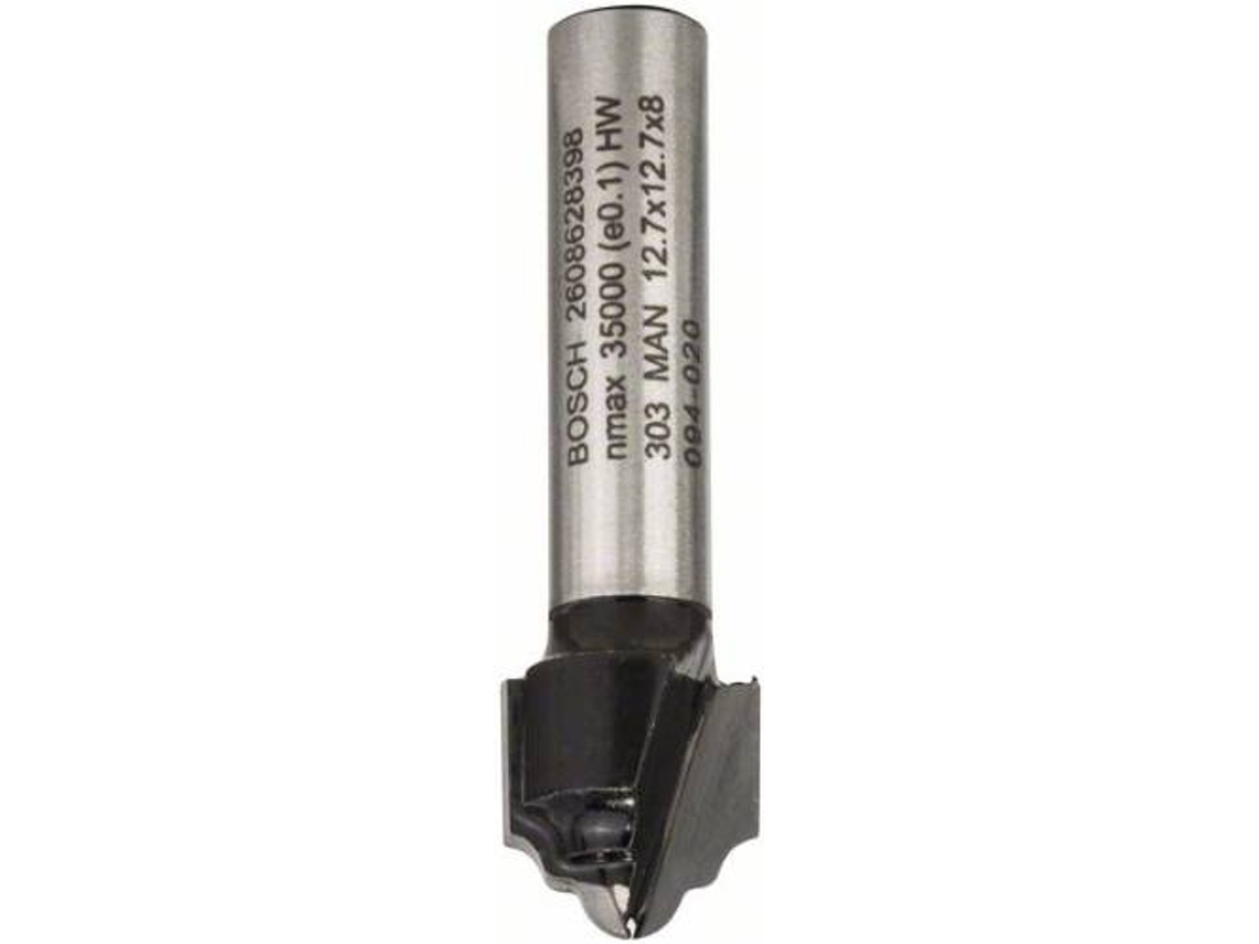 Fresa BOSCH para Bordes H - 8 mm - R1 2.4 mm - D 12.7 mm - L 12.4 mm - G 46 mm