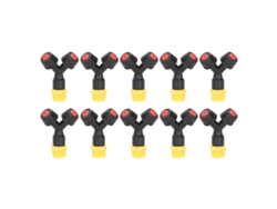 10 Boquillas Atomizadoras Con Rosca Macho G1/2 Para Riego, Agricultura, Jardinería Y Refrigeración.