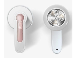 Quitapelusas Hyness, quitapelusas eléctrico Rosewell para telas, ropa de cama, prendas y muebles (blanco)