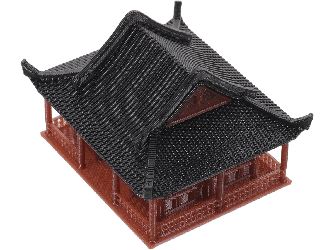 Decoración Terrario Plástico Marrón Diseño Paisaje Japonés Miniatura Bonsái Adorno Diy Jardín Hadas Asiático