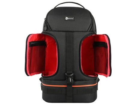 Mochila SLOWMOOSE Dslr Impermeable para Cámara de Vídeo Estuche de Trípode (Rojo)