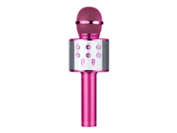 Micrófono de Karaoke Bluetooth 3 en 1, micrófono inalámbrico, micrófono para niños y adultos, fiestas de cumpleaños, Ktv CHRUI