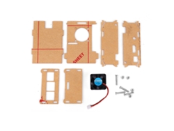 Caja Transparente Para Raspberry Pi 3b+, 3b, 2b Con Ventilador De Enfriamiento + Para Raspberry Pi 3 Model B