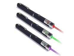 Paquete De 3 Juguetes Para Gatos Con Láser Led Con Vista De Luz De Punto Rojo Siurn