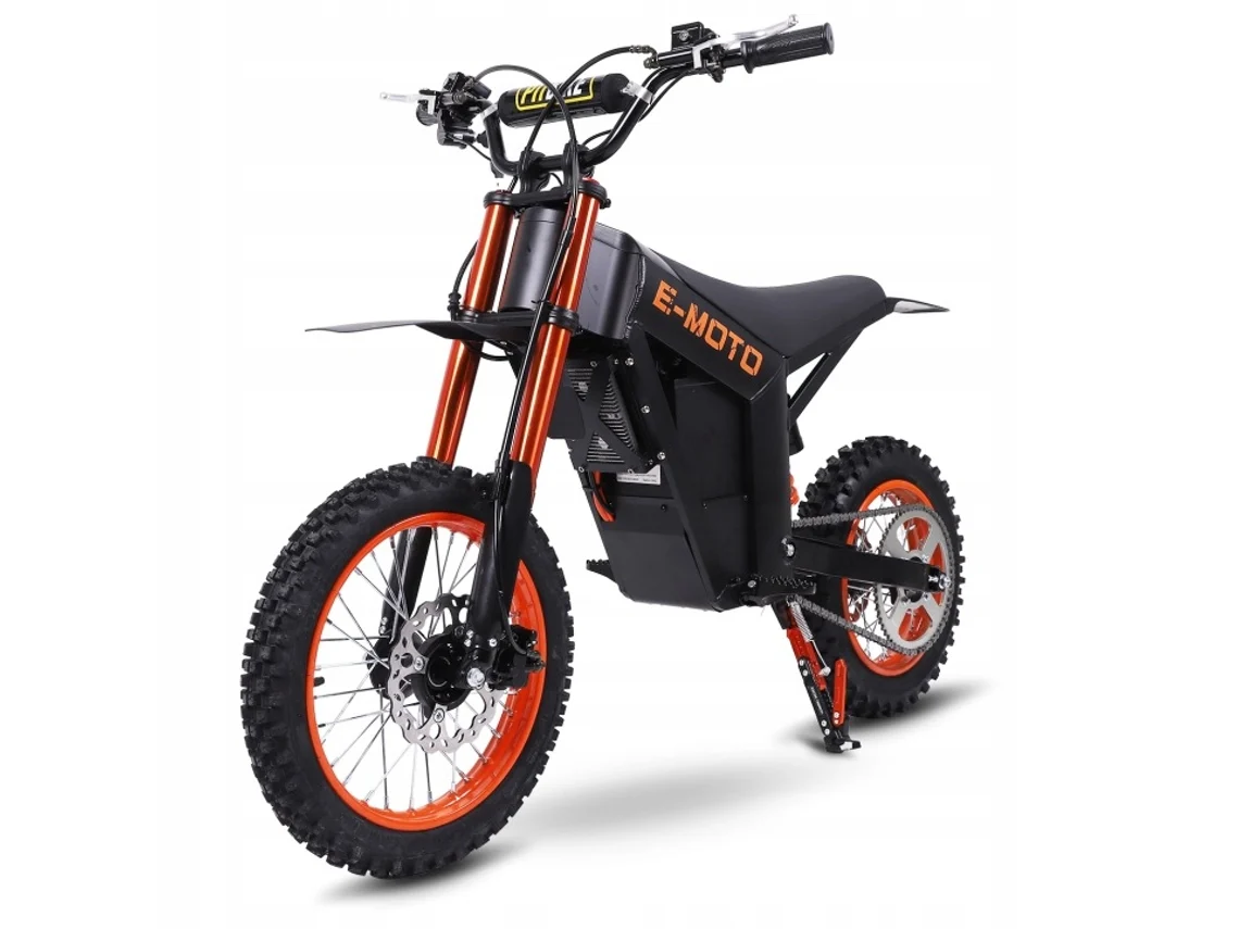 Motocicleta eléctrica E moto Y01 3000 W 48 V 30 Ah 55 km/h 45 km Todo terreno Pl 2026 EMOTO