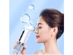 Instrumento de belleza Super Micro Bubble, eliminador de puntos negros con 6 cabezales de succión reemplazables, herramienta extractora de comedones de Yizhood