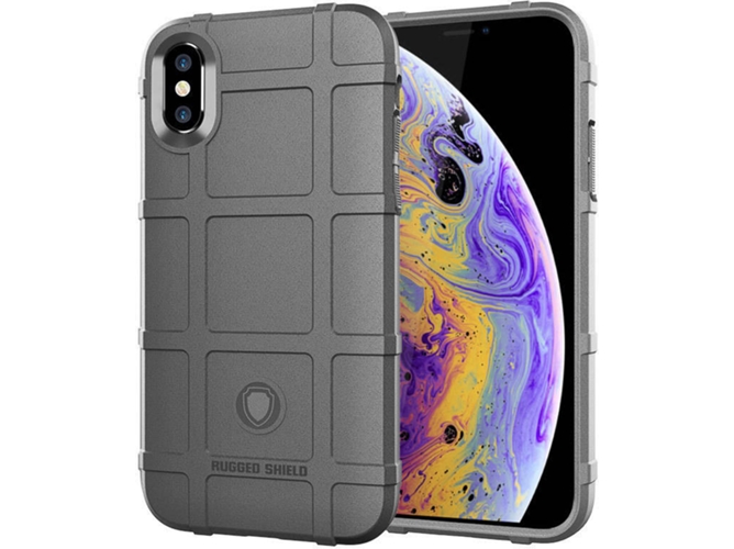 Funda iPhone XS WISETONY Mofankeji-53 Gris