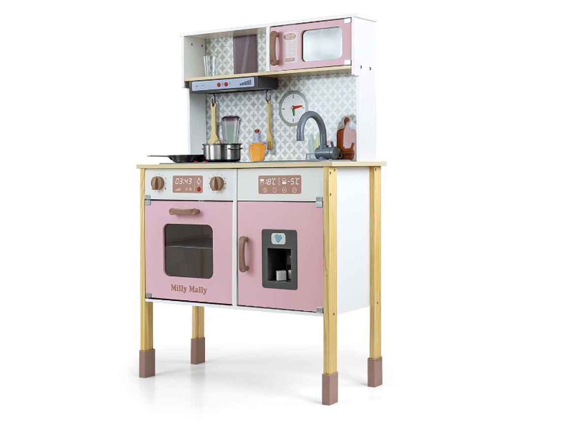 Cocina de madera rosa Milly Mally Bjorn
