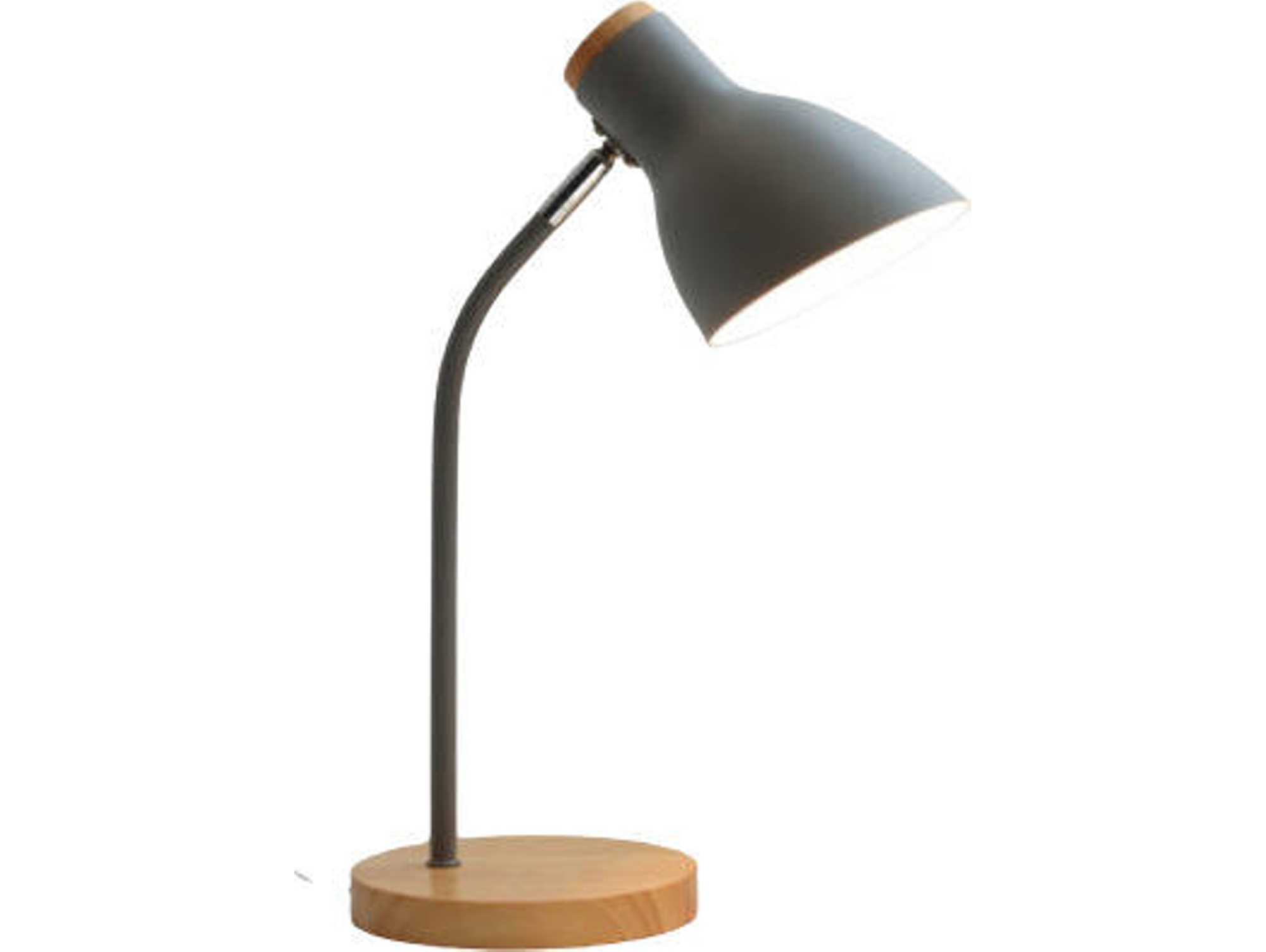 Lámpara de Mesa Gris