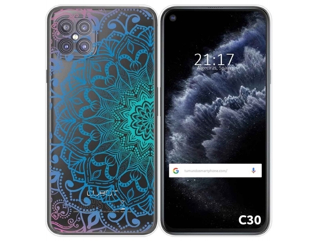 Carcasa Cubot C30 TUMUNDOSMARTPHONE Dibujos Transparente Multicolor