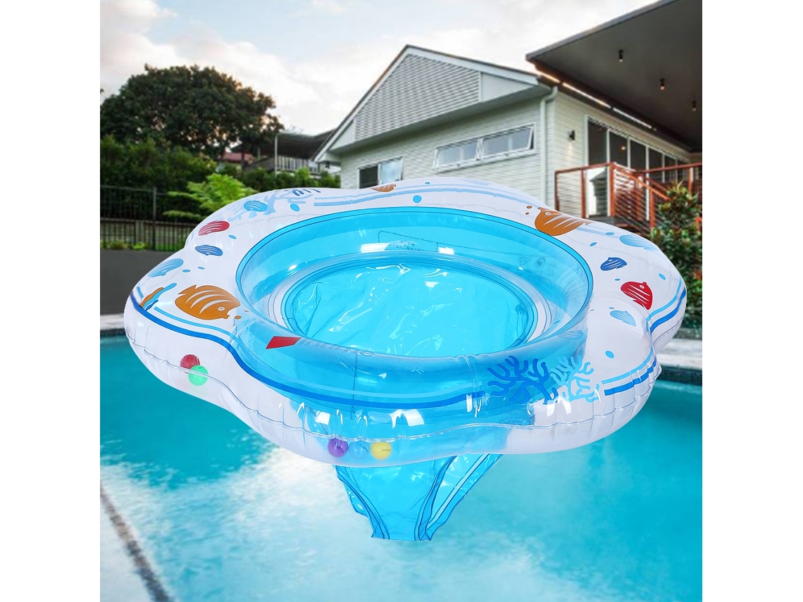 Flotador Inflable Para Niños, Entrenador, Juguete De Verano, Para Agua, Pvc Azul, Seguro, De 1 A 4 Años.