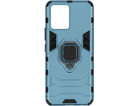 Carcasa Realme 8 AVIZAR Anillo de Soporte Azul