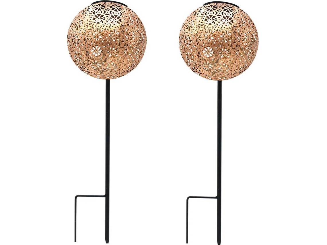 Iluminación Decorativa LUMI JARDIN (Cobre - Acero - 15x45 cm)