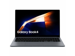 Laptop SAMSUNG Galaxy Book4 15 NP750XGK-KG1ES (Gris - 16 GB RAM - 512 GB SSD - 15,6" - Enchufe EU - Qwerty Español - Intel)