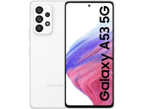 Smartphone SAMSUNG Galaxy A53 5G (6.5'' - 8 GB - 256 GB - Blanco)