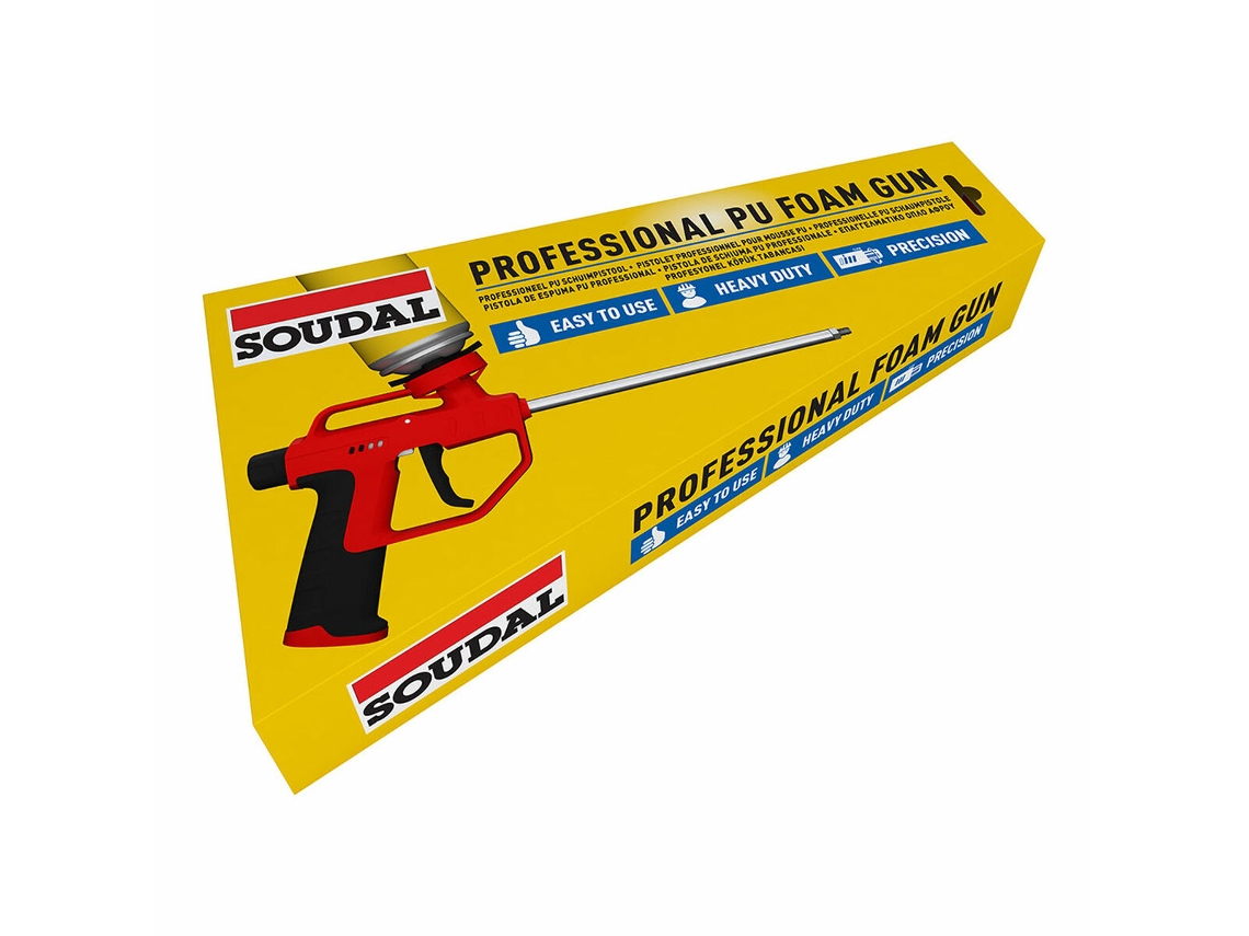 Pistola para espuma SOUDAL 137930 Poliuretano
