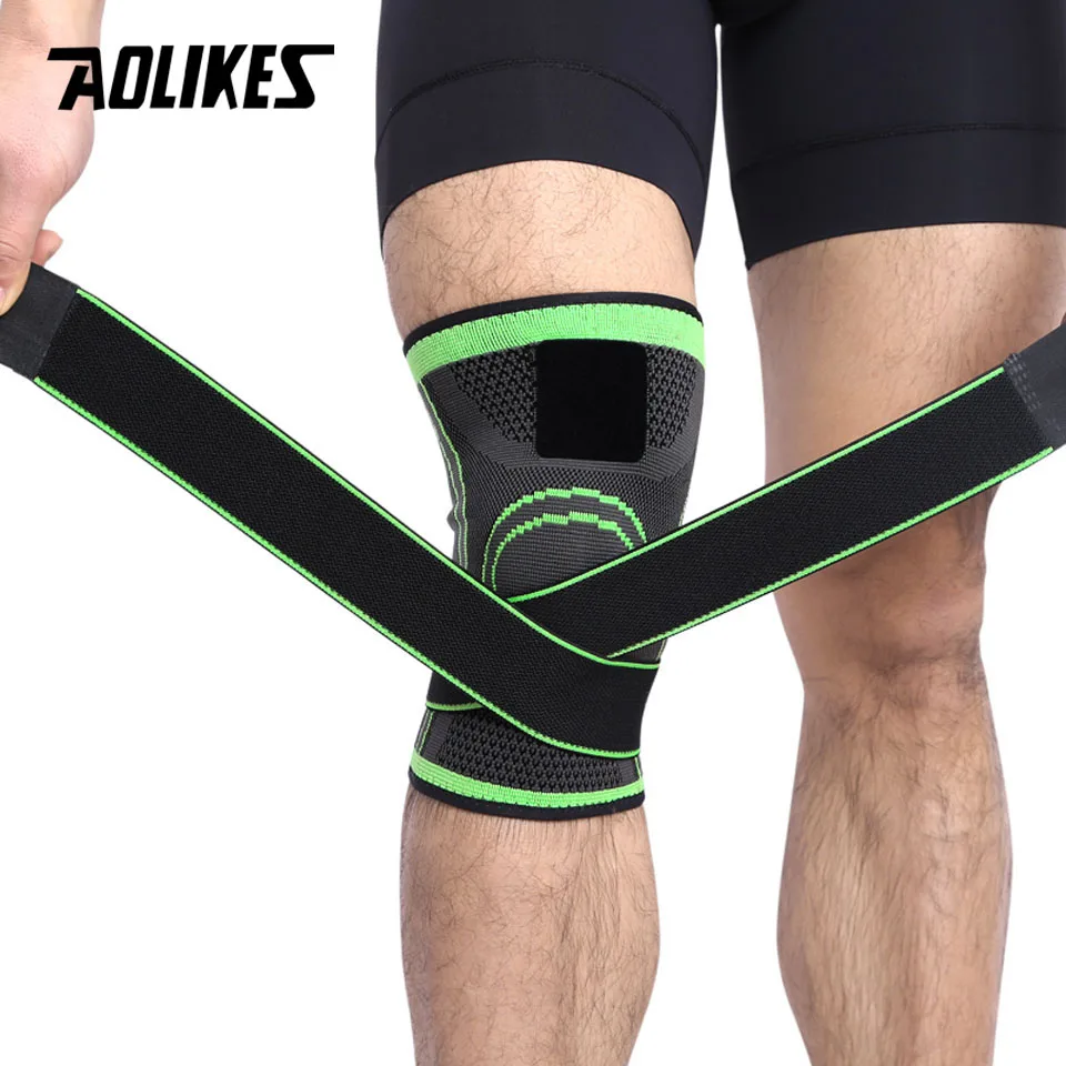 (Verde, Talla XL) Rodilleras unisex, aptas para correr, caminar y otros deportes, previenen lesiones articulares.