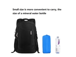 Rebe-colchón Inflable Ultraligero Con Bolsa De Inflado, Mochila Y Kit De Reparación Azul Marino