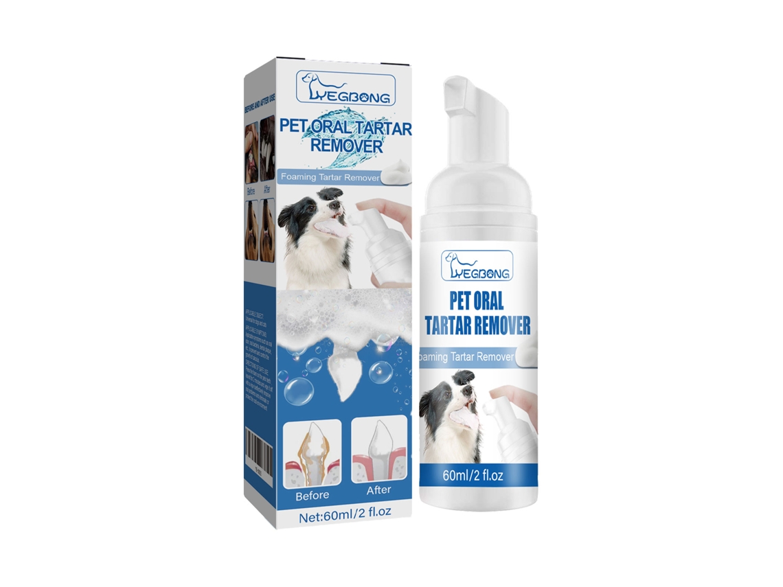 Removedor De Tartaro Para Mascotas Yegbong, Limpieza De Dientes Con Espuma, Elimina Caries, Dientes Amarillos Y Halitosis
