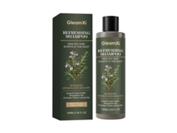 Champú aclarante de romero Gleamxi Champú refrescante para cabello rizado