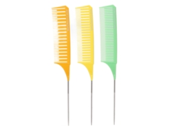 3pcs Peines Profesionales Para Peluquerías: Separación, Mezclado Y Más