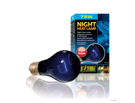 Bombilla nightheat para reptiles EXO TERRA,75W