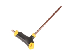 Llave Allen En Forma De T Con Cabeza Redonda Y Mango Largo, Herramienta De Reparación Profesional, 5 Mm.