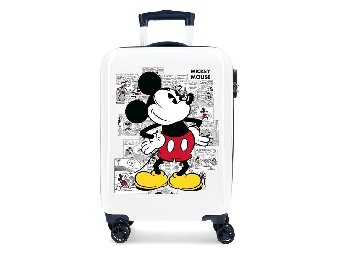Maleta de Cabina DISNEY Mickey Comic Azul (38x55x20cm - 34 L)