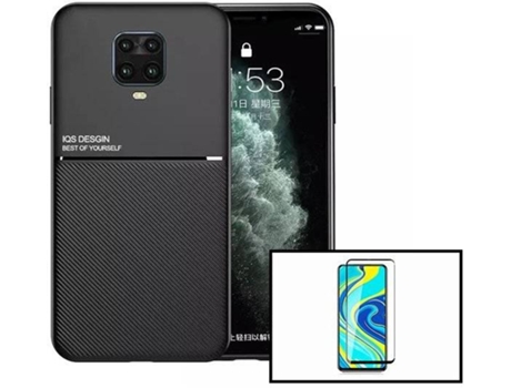 Kit Funda Magnetic Lux y 5D Full Cover Xiaomi Redmi Note 10 Lite PHONECARE Negro